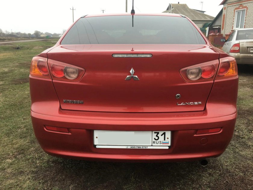 Mitsubishi Lancer 1.5 2007 сзади