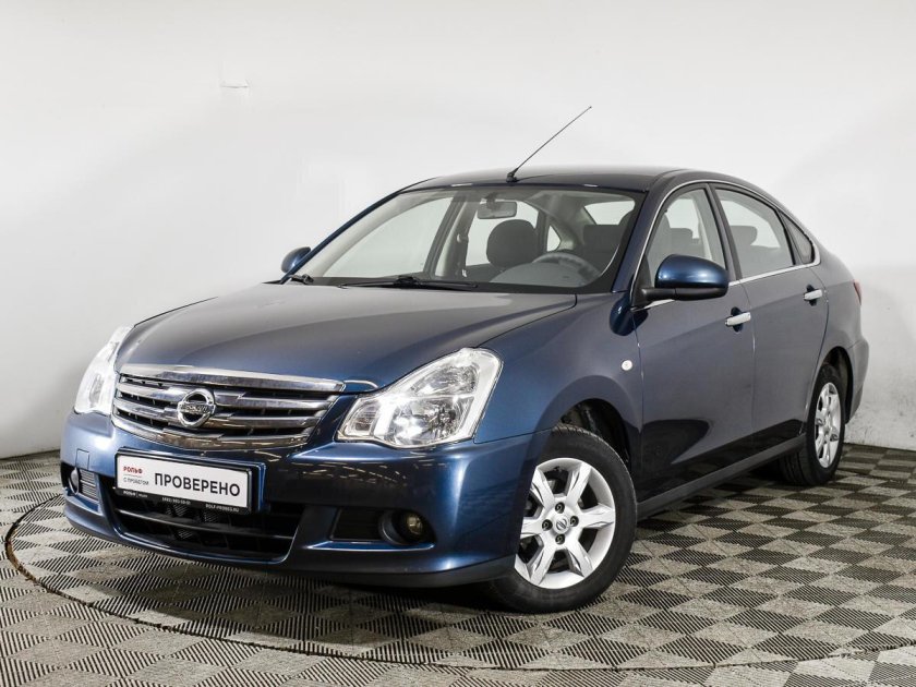 Ниссан Альмера синий