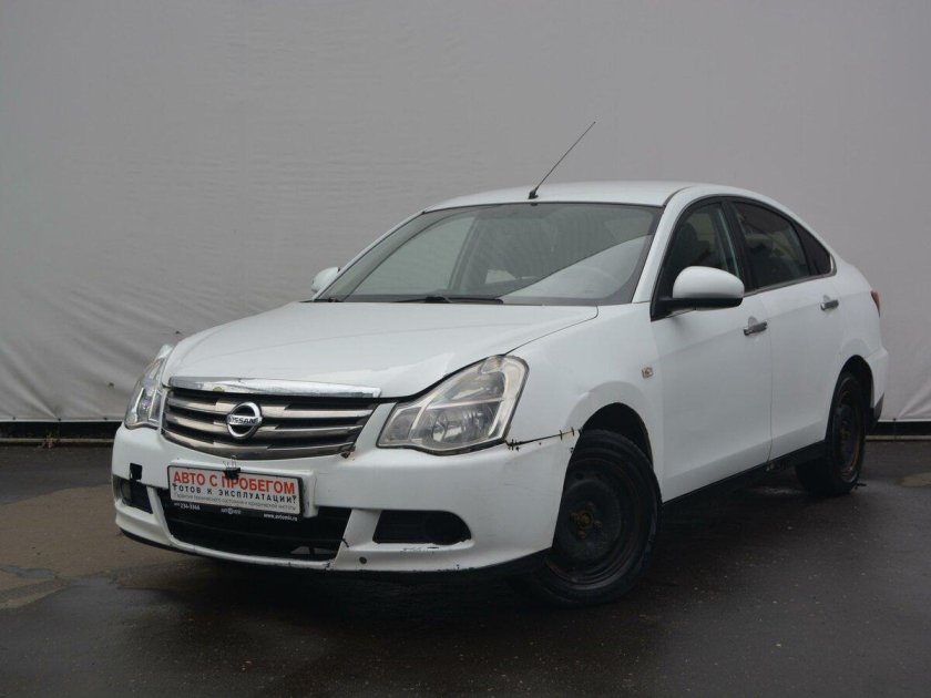 Ниссан Альмера белый 2008