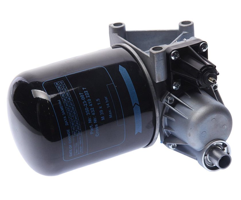 Осушитель воздуха КАМАЗ-6520,6460,НЕФАЗ WABCO 24v (4324150280)