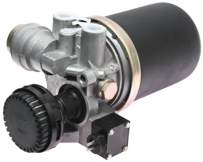 Осушитель воздуха КАМАЗ МАЗ (регулятор давления с адсорбером) 8043-3512010