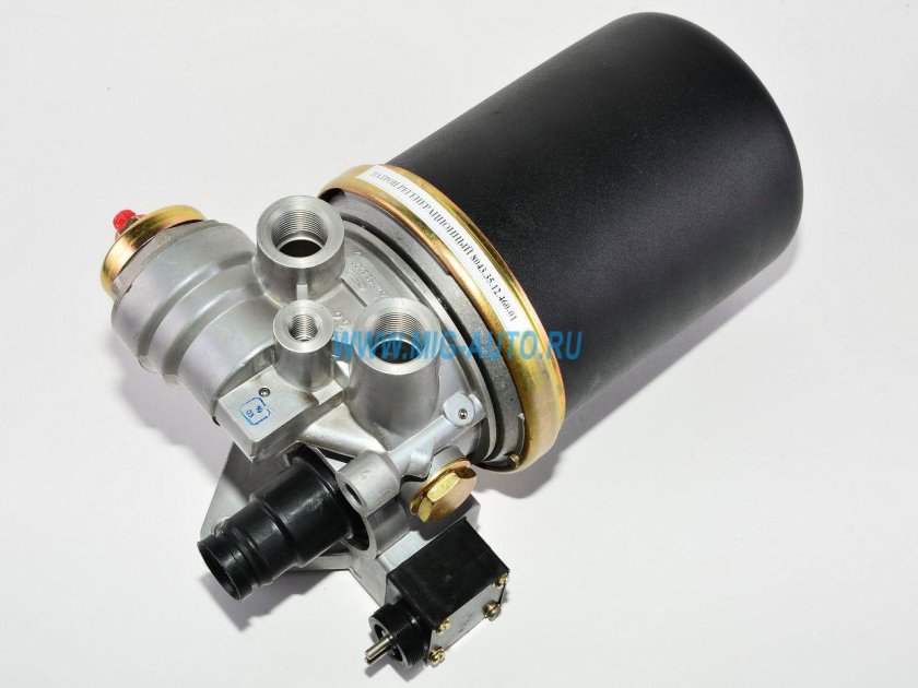 Осушитель воздуха КАМАЗ МАЗ (регулятор давления с адсорбером) 8043-3512010