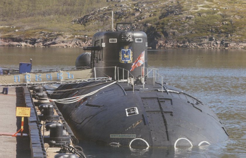 Подводная лодка Барракуда проект 945