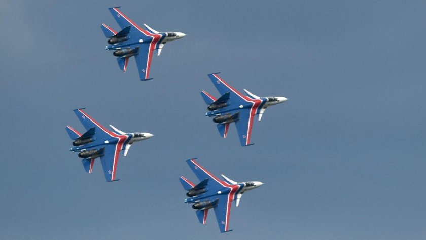 Су27 русские Витязи 1991