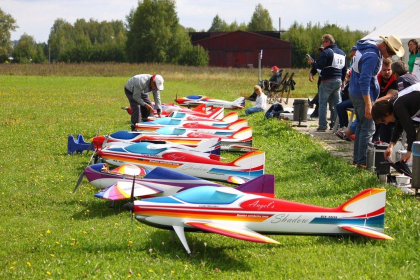 F3a пилотажные модели самолётов