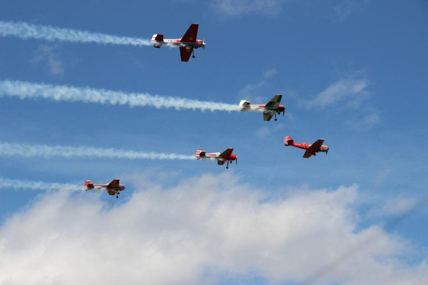 Пилотажная группа со звездой