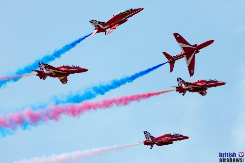 Red arrows пилотажная группа