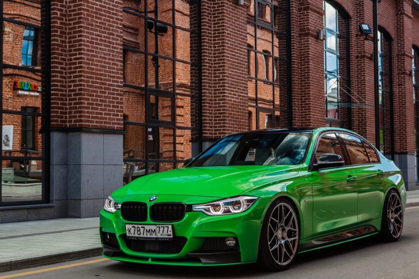 BMW f30 Green