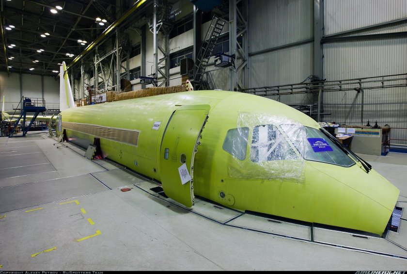 Фюзеляж Суперджет 100