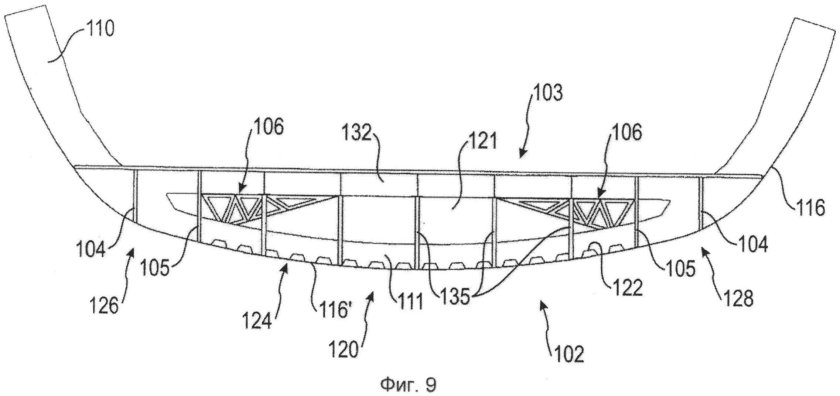 Стрингер крыла самолета