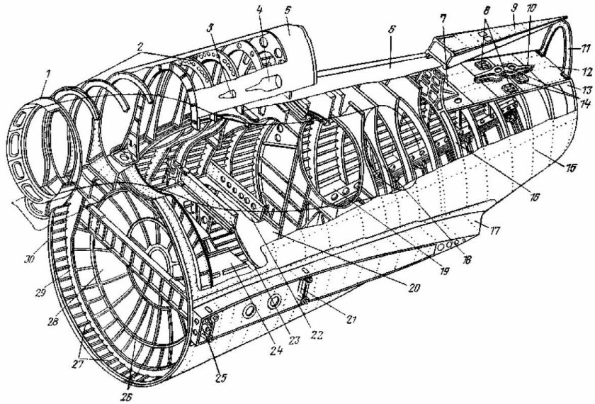 Шпангоут самолета