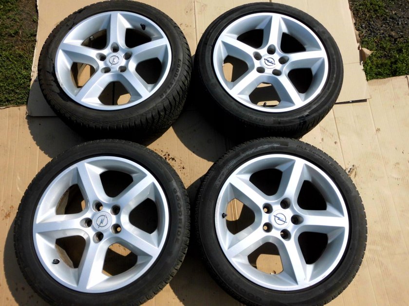 Оригинальные диски опель астра h r17