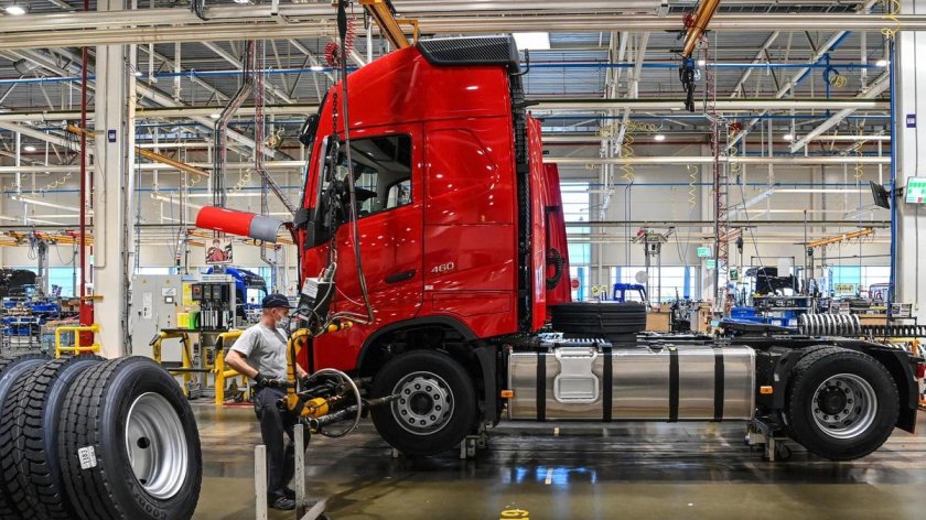 Завод грузовиков Вольво Калуга