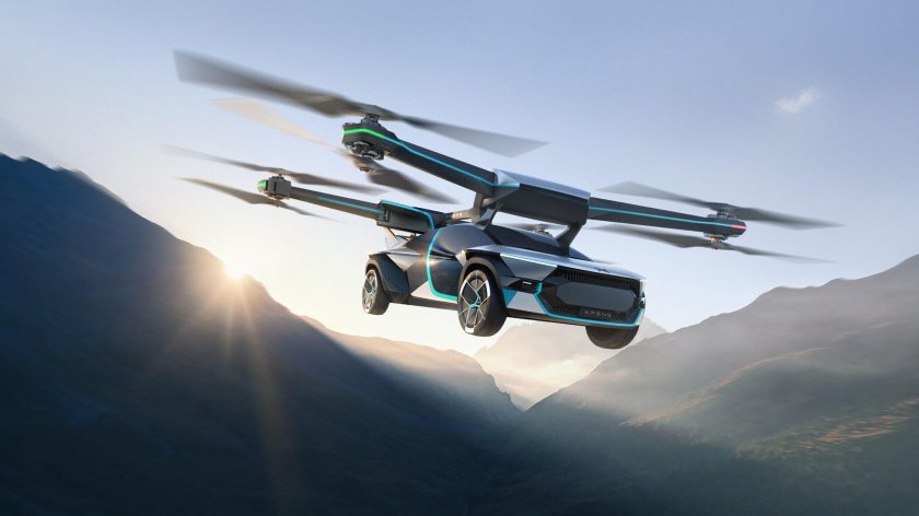 Xpeng x2 летающий автомобиль