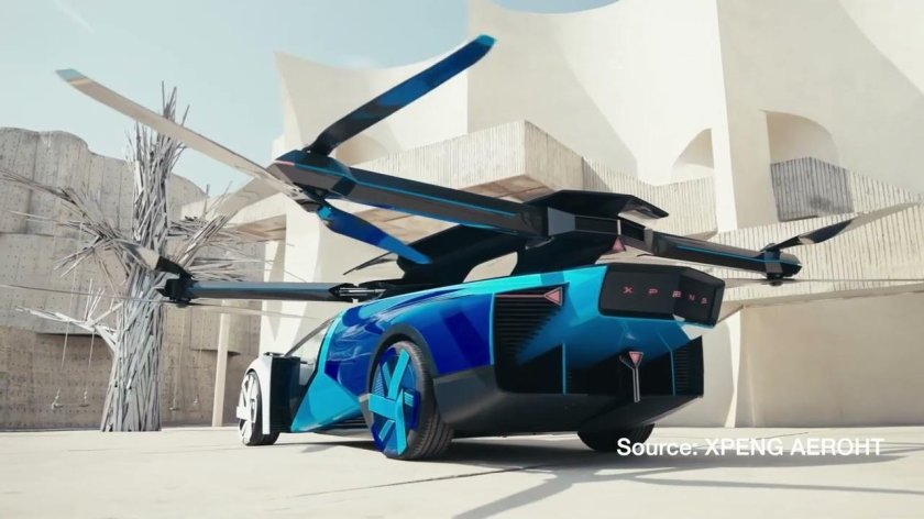 Летающий автомобиль Xpeng AEROHT