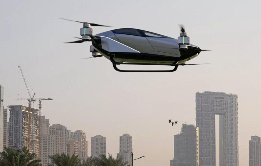 Дубай аэротакси беспилотное