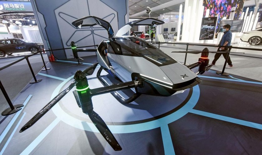 Xpeng летающий автомобиль