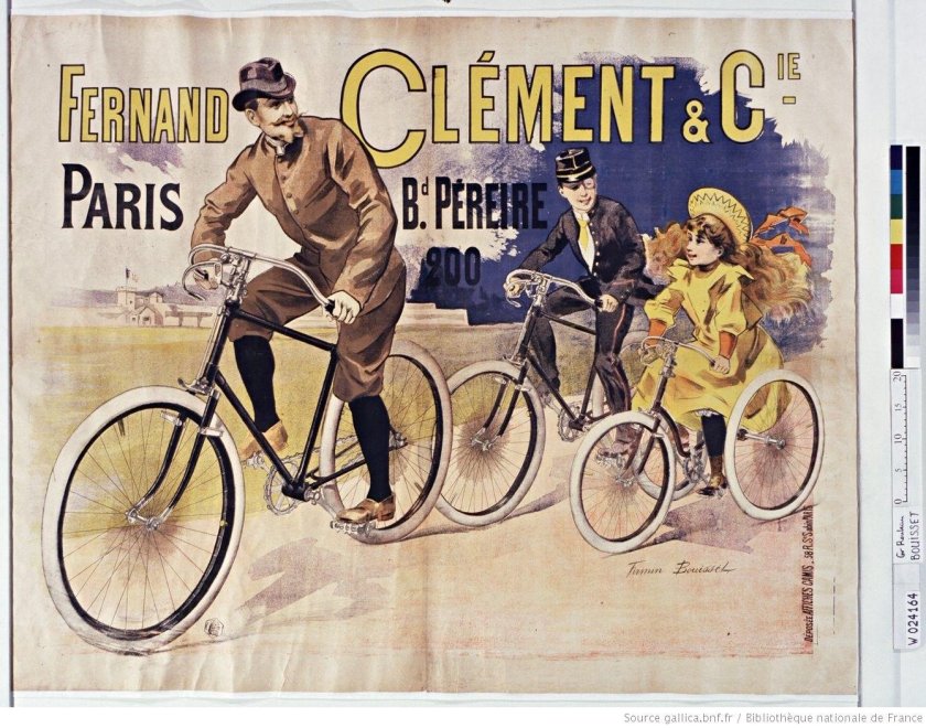 Велосипед старые плакаты