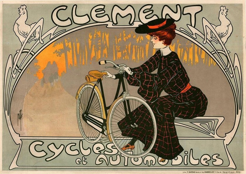 Плакаты с велосипедами