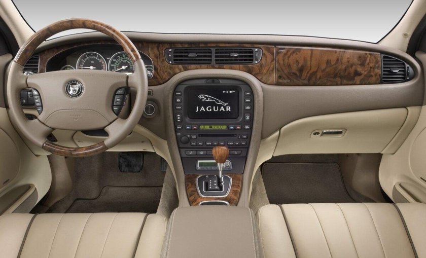 Jaguar s Type 2005 салон