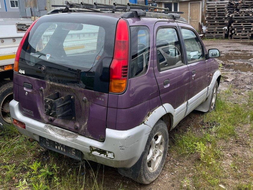 Дайхатсу териос 1997 двигатель 1.3