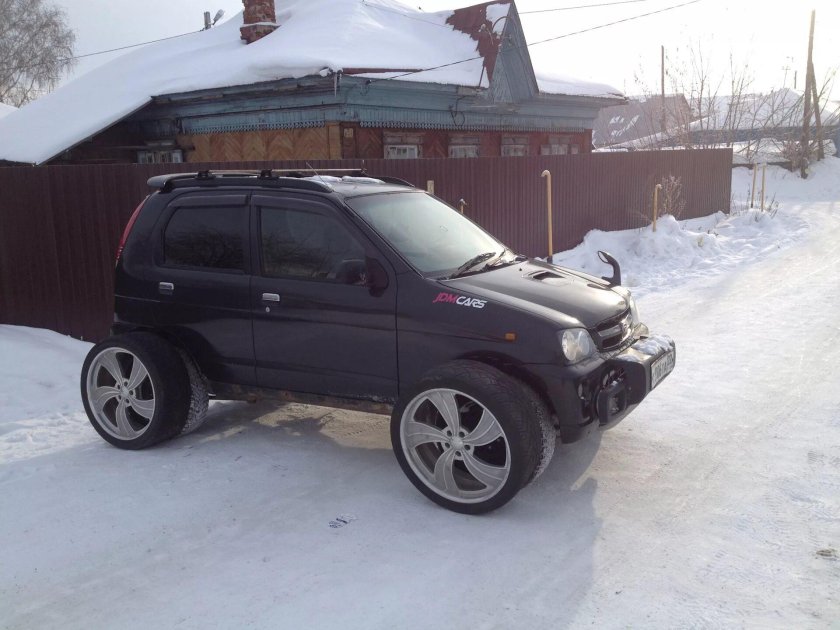 Дайхатсу Териос 2 на литье