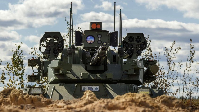 Боевой робототехнический комплекс "Уран-9"