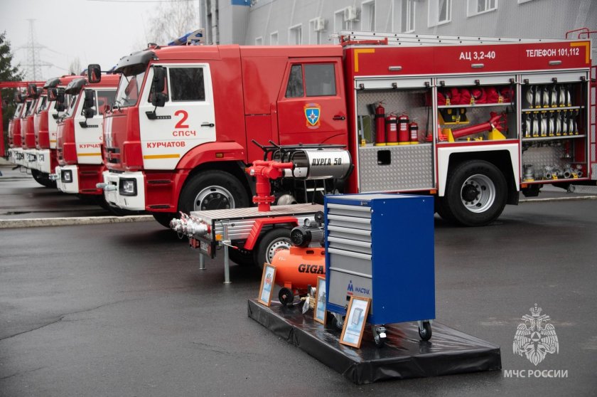 Новая пожарная техника