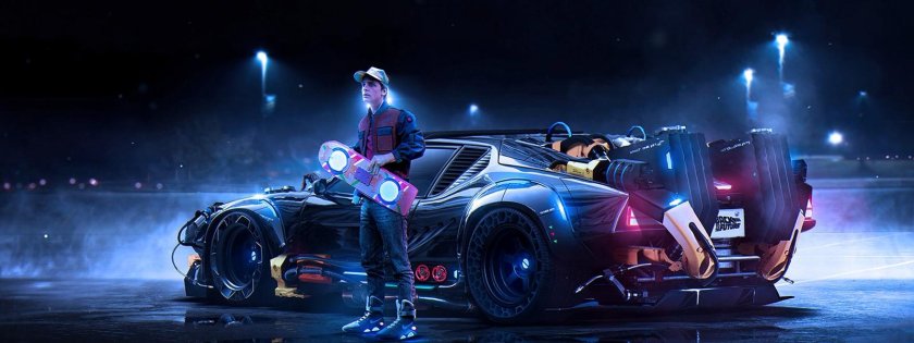 Назад в будущее делориан