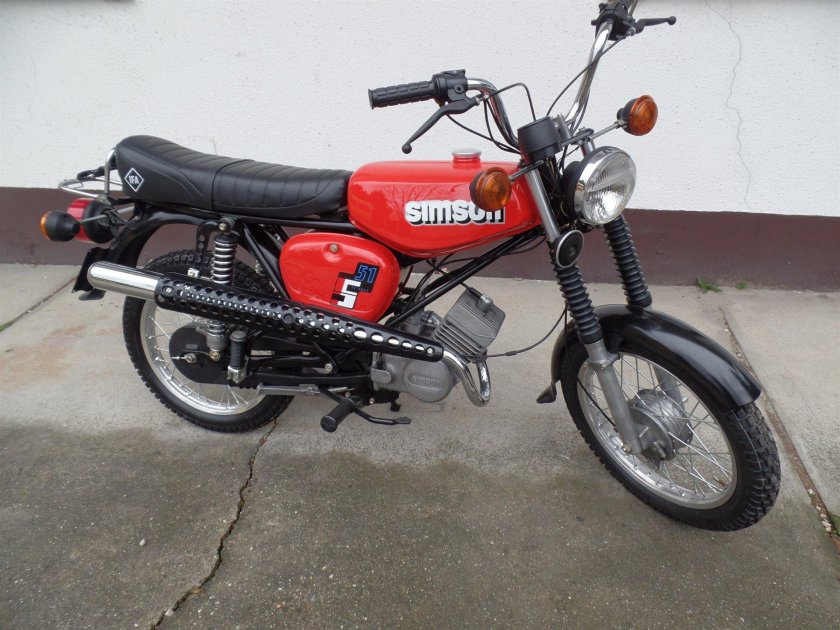 Мопед Simson s51