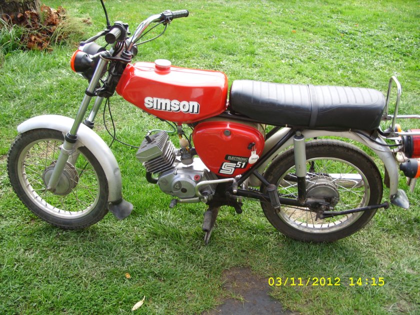 Мопед Simson s50