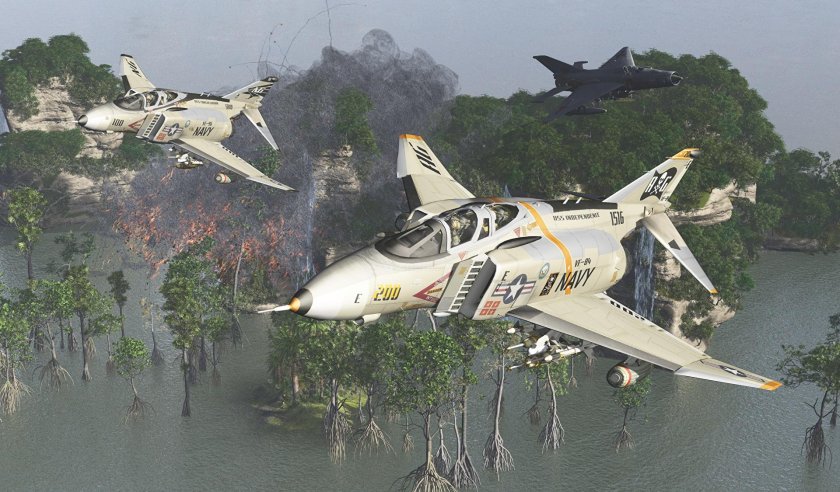 Ф-4 Фантом во Вьетнаме