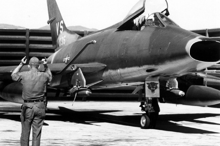 F-100 super Sabre во Вьетнаме
