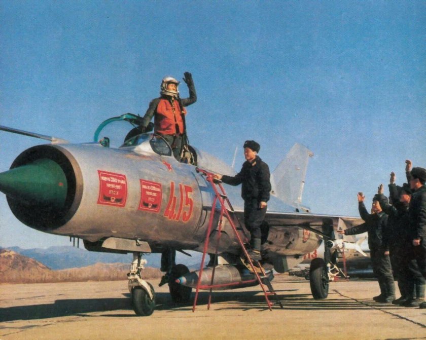 Летчик миг 21