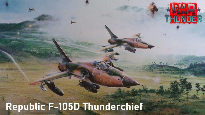 Ф-105 Тандерчиф во Вьетнаме