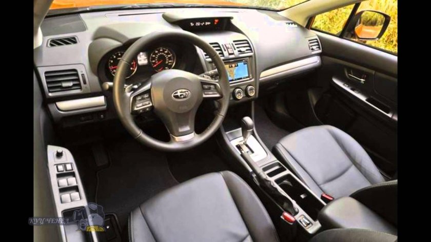 Субару XV 2013 салон