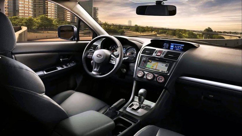 Субару XV 2015 салон