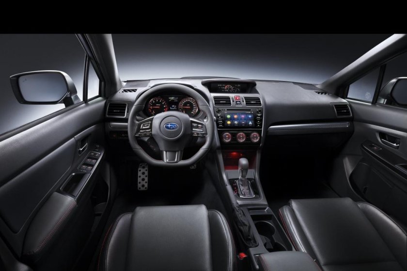 Субару WRX STI 2021 салон