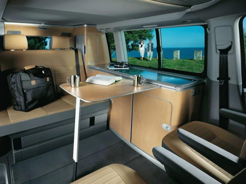 Volkswagen California t6 салон