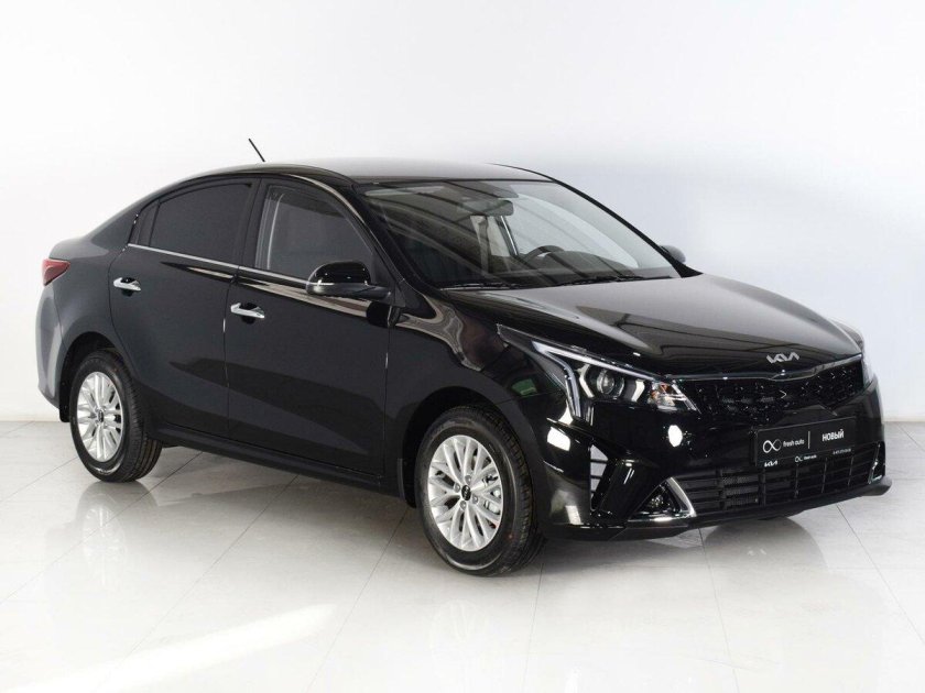 Киа Рио 2022 черная