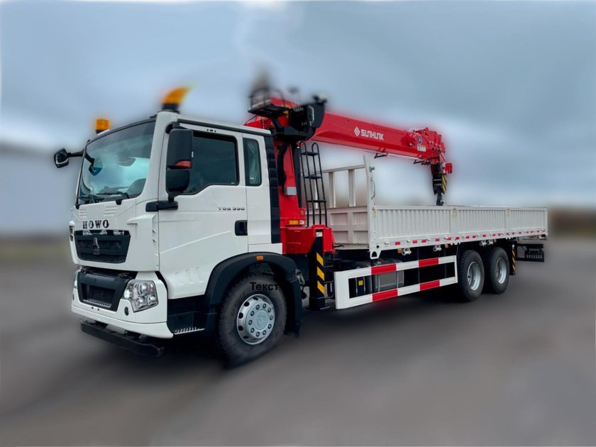 HOWO t5g с КМУ