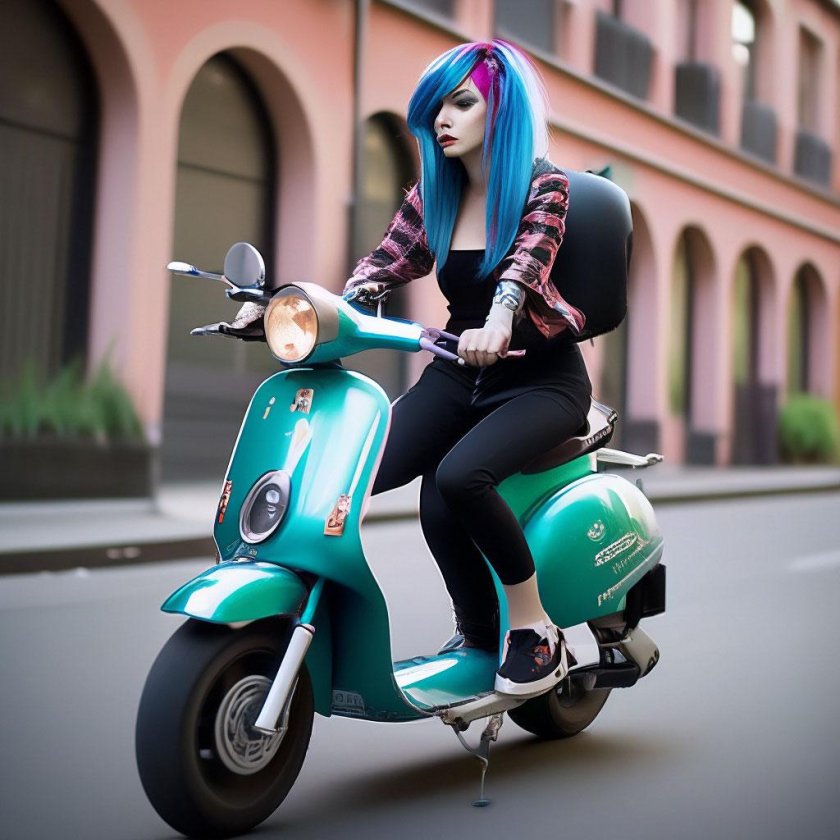 Девушка эмо