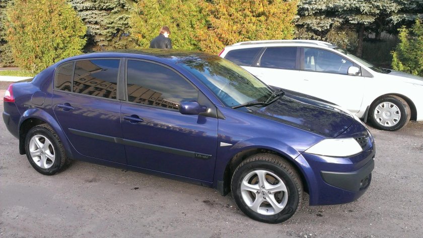 Рено Меган 2 синий