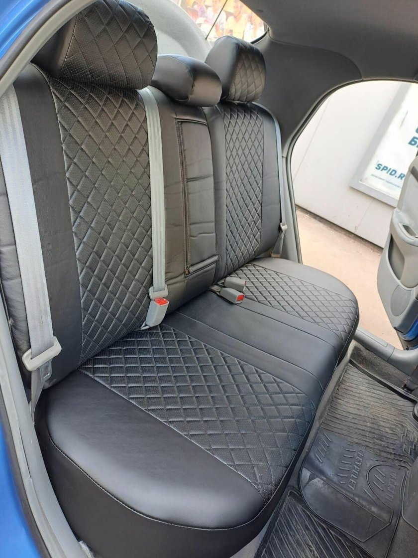 Чехлы на сиденья Шевроле Лачетти ромб