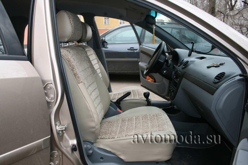 Чехлы на Лачетти тканевые