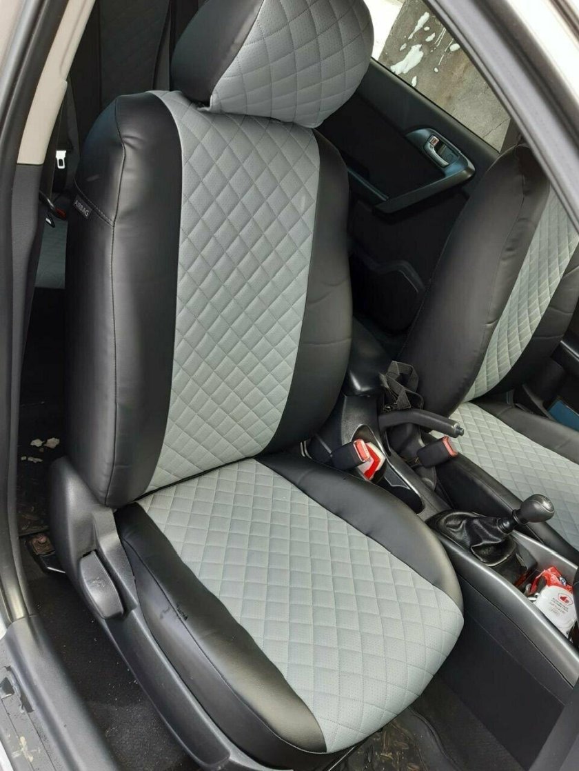 Чехлы на сиденья Шевроле Лачетти ромб