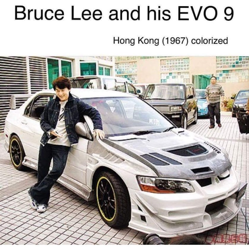 Mitsubishi Lancer Evolution 9 Джеки Чана