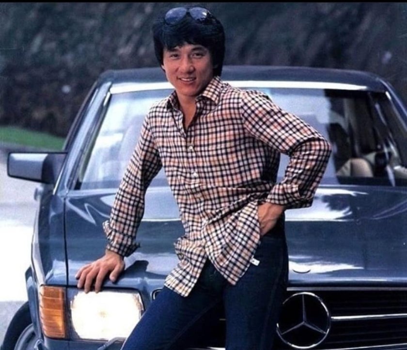 Джеки чан в молодости