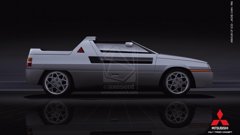 Mitsubishi Starion Джеки Чан