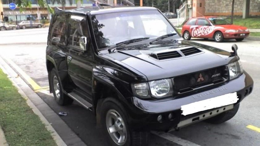 Джеки Чан Митсубиси Паджеро